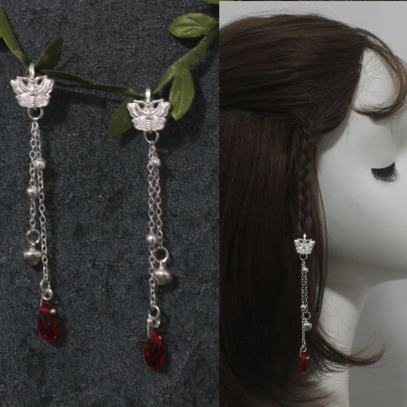 天官血雨探花花城三郎银蝶小铃铛发扣小蝴蝶冥蝶赐福芝麻铃