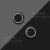 Black White Circle[2 Pack]