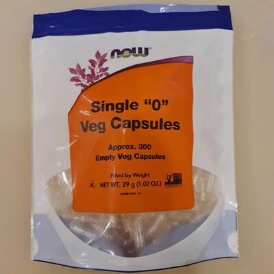 nowfoods0号素食空胶囊