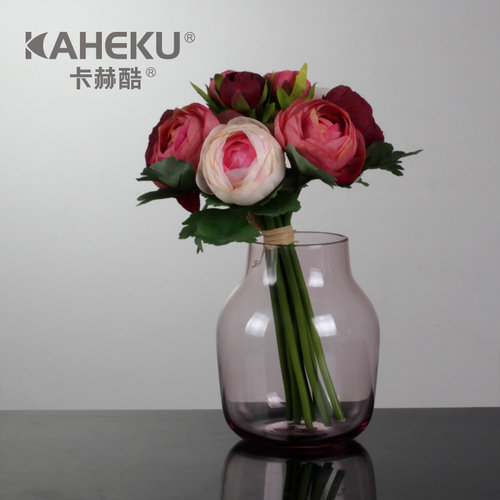 kaheku简约玻璃客厅网红花瓶
