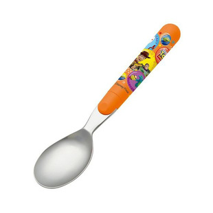 日本本土skater儿童卡通304不锈钢勺子叉子餐具皮卡丘玩具总动员