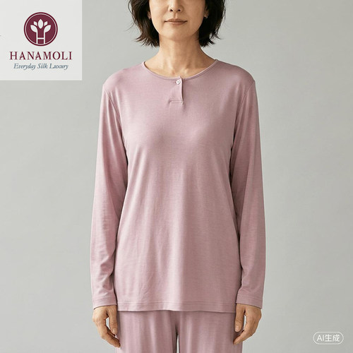 睡衣裤桑蚕丝真丝HANAMOLI女
