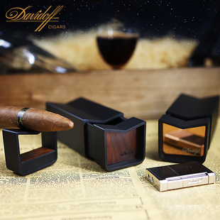 瑞士Davidoff大卫杜夫便携雪茄烟灰缸多功能创意滑动烟灰缸1186