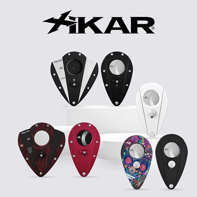 Xikar西卡经典水滴剪雪茄剪刀XI1/2便携式雪茄钳专用工具锋利耐用