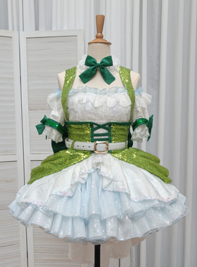 小知家褶皱地狱lovelive缪斯打歌服dsom演唱会华丽款星空凛cos