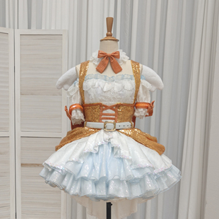 小知家褶皱地狱lovelive缪斯打歌服dsom演唱会华丽款小泉花阳cos