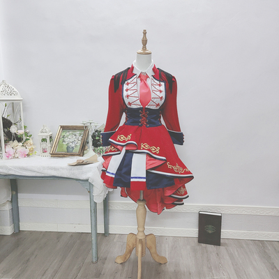 小知家cos缪斯九周年lovelive复活演唱会西木野真姬打歌服cosplay