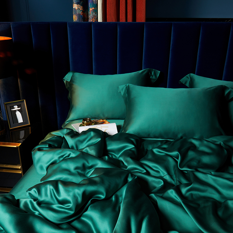 一乐简约天丝莱赛尔纤维单被套