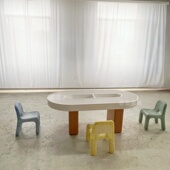 ZDH新品 儿童多功能积木桌子大颗粒拼图游戏桌男孩女孩益智玩具桌