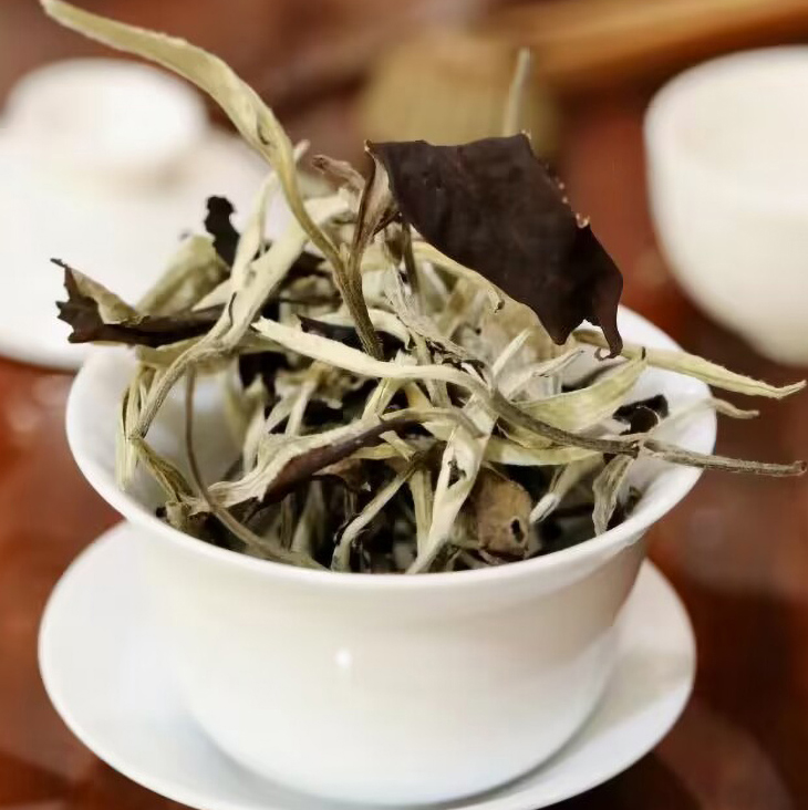月光白茶 云南大叶种白茶500克散茶 大树白茶白牡丹 味浓香醇甘甜