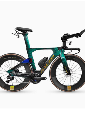 FALCO三火T918【整车】铁人三项车全碳纤维公路车气动TT油压碟刹