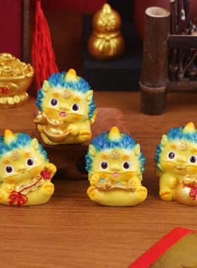 桌面招财小貔貅迷你摆件