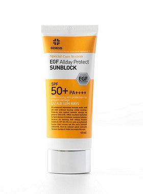 店主自用分享! 韩国本土GENESIS EGF防晒霜SPF50+ PA++++ 60ml