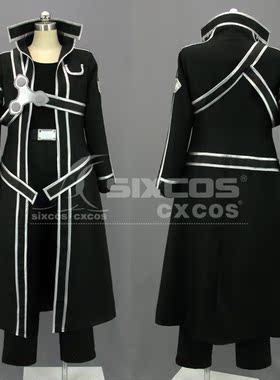刀剑神域 桐人/桐谷和人 COS服装定做 Kirito Cosplay