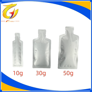 10g30g50g果汁冻酵素功能饮料异形袋彩印铝箔食品包装 密封100个装