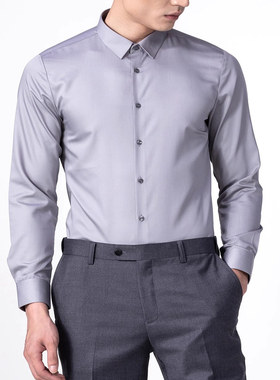 20QZC0151 0153  0154  0155  0156  0157S利男秋季新款绅士衬衫