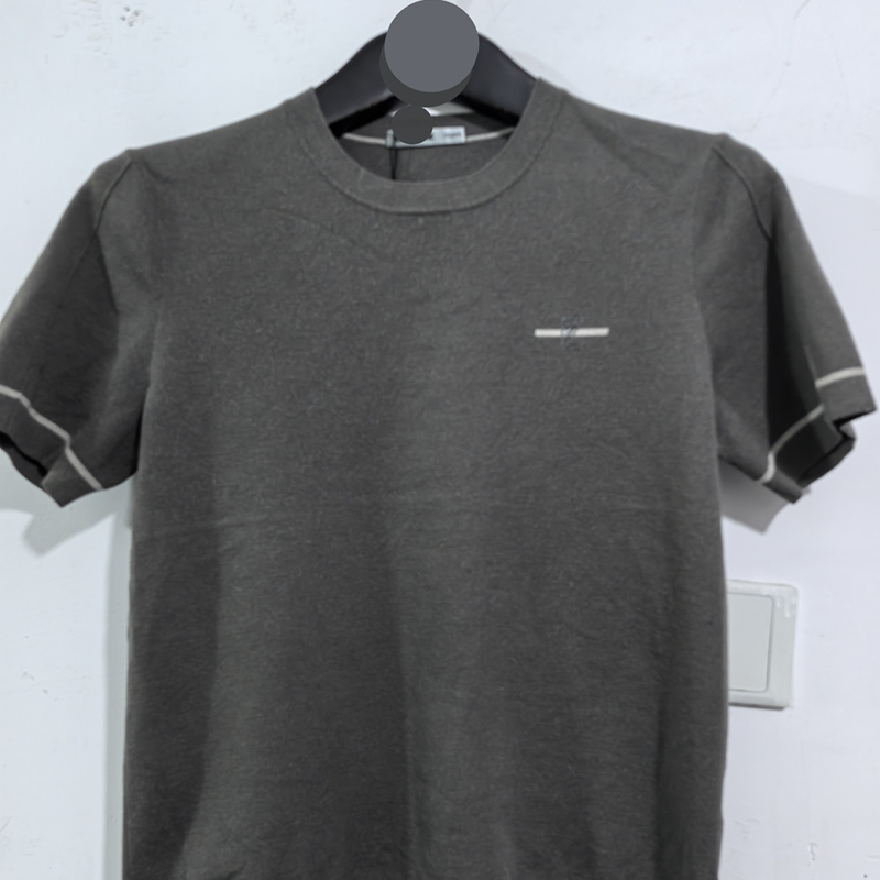 G4DMS8011S利家冬季时尚内搭修身圆领休闲舒适保暖短袖毛衣男士