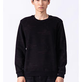 冬季 新款 保暖舒适时尚 20DTX0041Y专柜同款 圆领印花长袖 卫衣休闲服