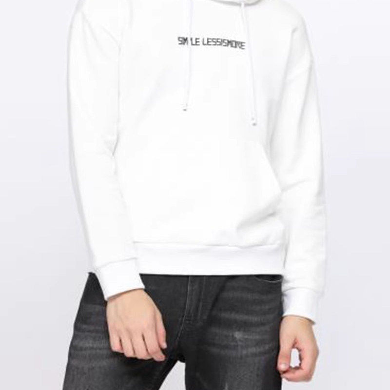 Q8QTX0072 0091S利家秋季新款简约男休闲修身时尚连帽长袖卫衣T恤