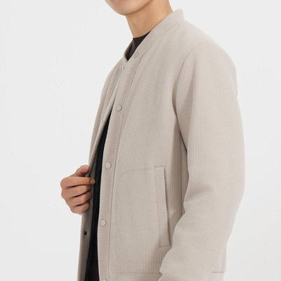 舒适轻薄休闲单排扣羽绒服男装