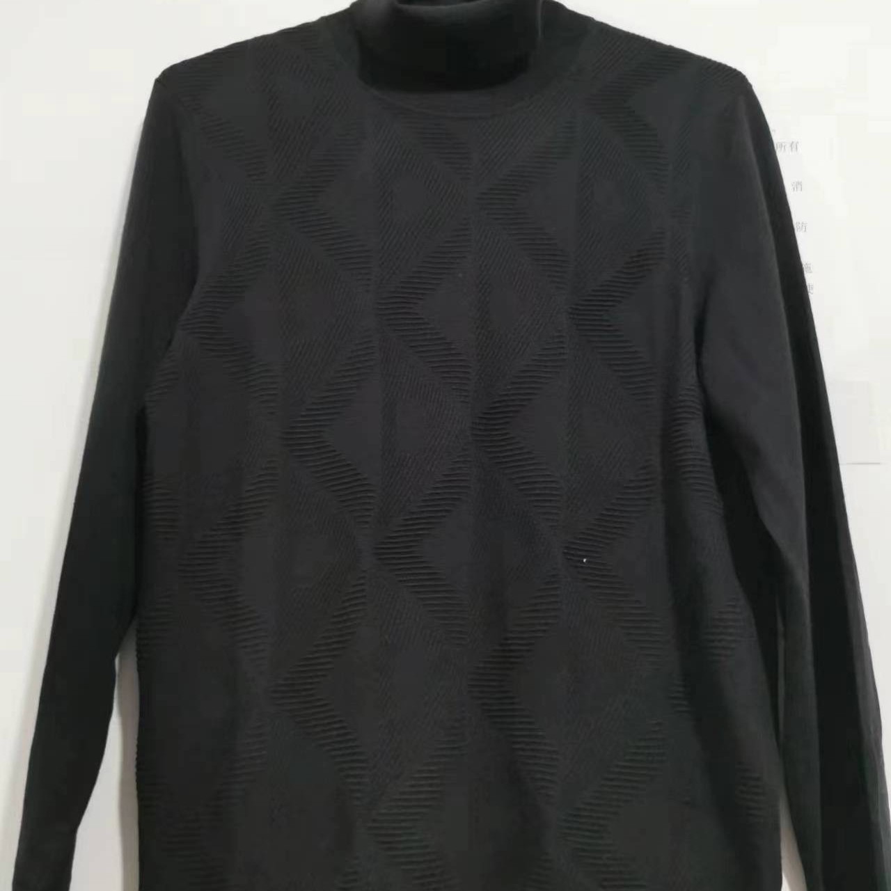 G2DMS0131 0322 0321S男装冬季保暖商务高领修身长袖打底针织毛衣