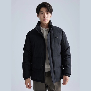 A4DRF0031Y利家冬季保暖休闲新款立领肌理提花商务百搭羽绒服男装