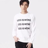 长袖 Q3CTX0081 卫衣男 0011S春季 潮流印花帅气圆领修身 0082 0041