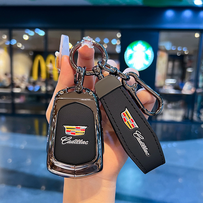 适用凯迪拉克ct5钥匙套xt5/xt4/ct6/xts/xt6车ATSL壳ct4金属高档