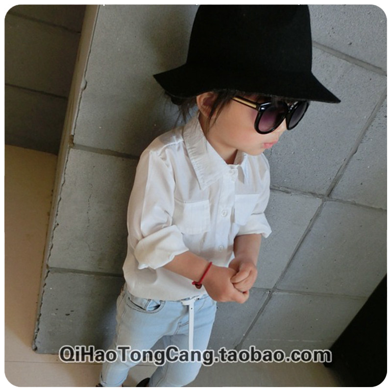 Chemise fille à manche longue - Ref 2085175 Image 3