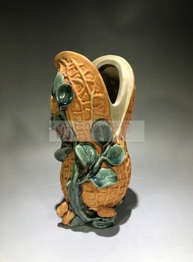 酒柜中式花瓶植物花生摆件