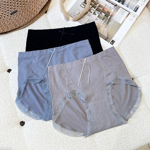 大码女士内裤高腰一体无缝提臀