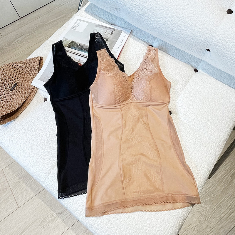 轻塑身文胸背心无钢圈保暖加薄绒