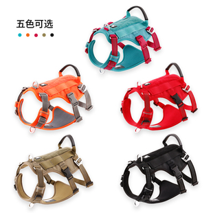 Truelove宠物用品狗狗牵引胸背遛狗背心式中大型犬双H防逃逸背带