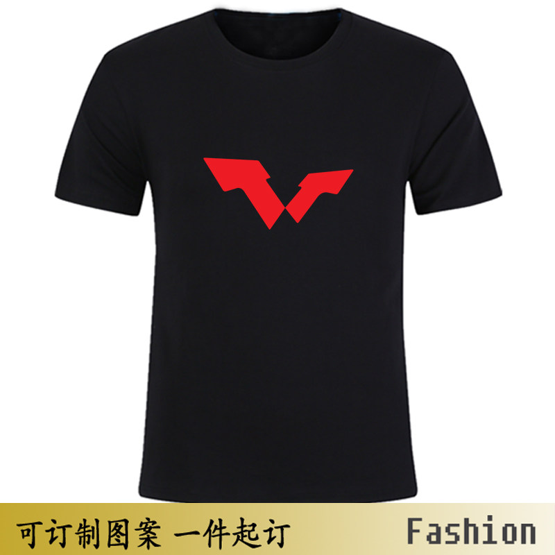 乒乓球短袖WTT衣服装圆领纯棉