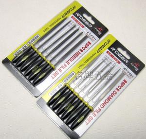 飞鹿6件套装金属打磨什锦锉金刚石锉整形锉刀3*150 4*170 5*180