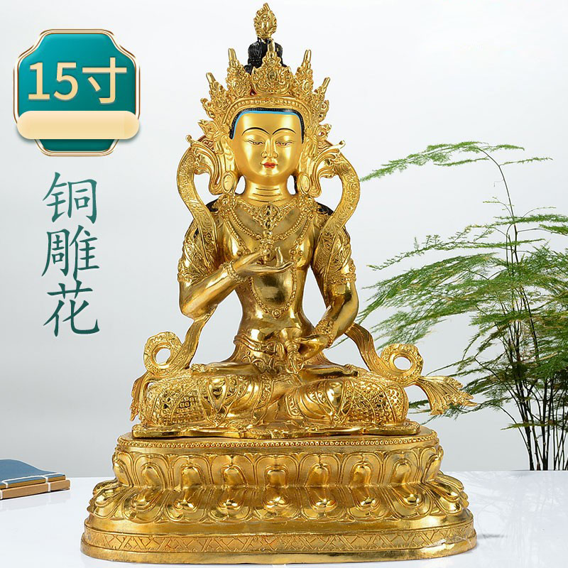 铜中式客厅全鎏金摆件