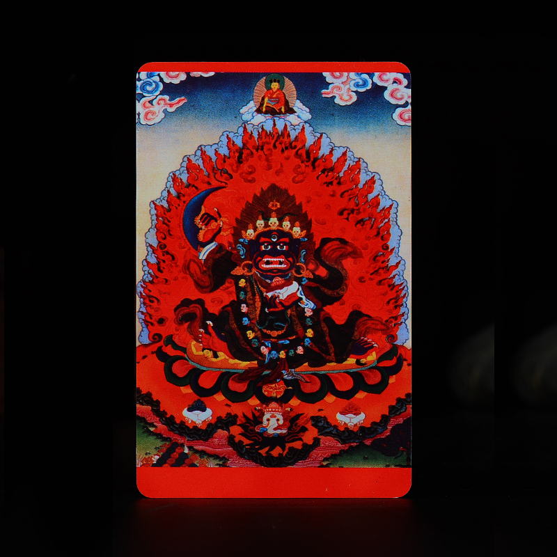 彩印小唐卡亚克力卡片随身卡牌