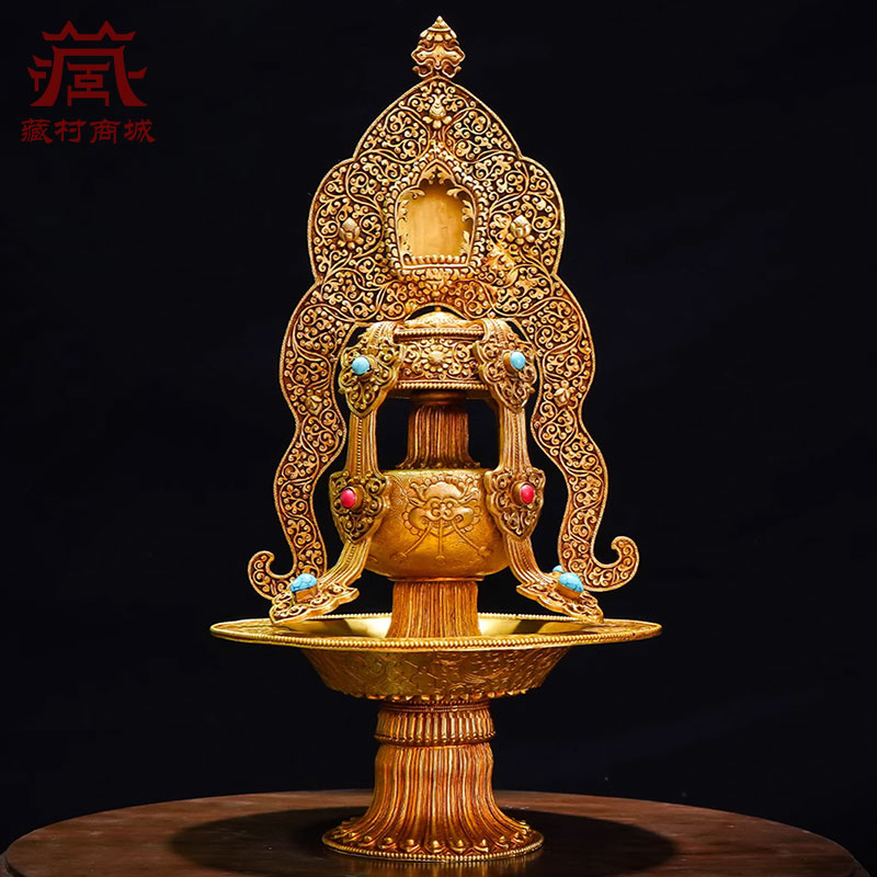 工艺品财神宝瓶装饰摆件