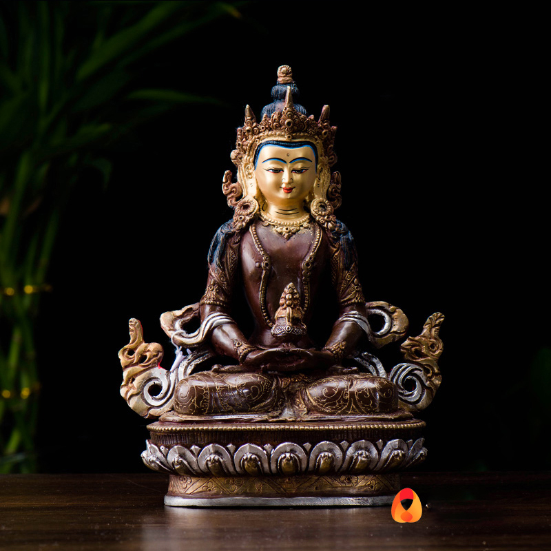 鎏金鎏银雕花摆件尼泊尔手工