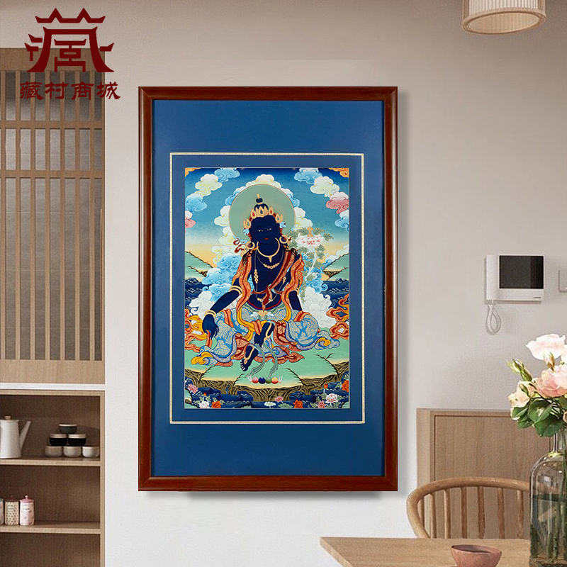 矿物颜料唐卡挂画装饰画
