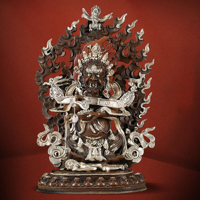 尼泊尔手工铜像摆件家居装饰品