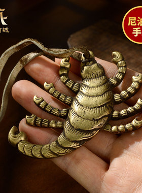 尼泊尔手工莲师九头蝎