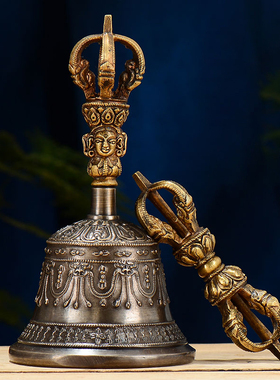 五股摆件手工雕花西藏