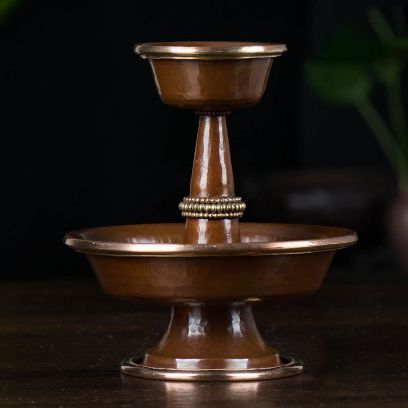 水杯摆件紫铜尼泊尔匠心手工