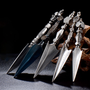 金刚橛修行供具尼泊尔手工铁艺现代做旧五股普巴金刚杵