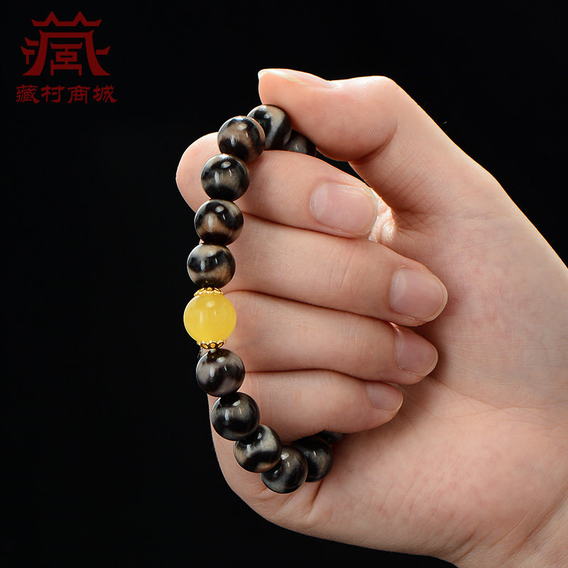 玛瑙虎眼天珠手串西藏真品多宝盘玩天珠手链扎基拉姆配饰文玩念珠