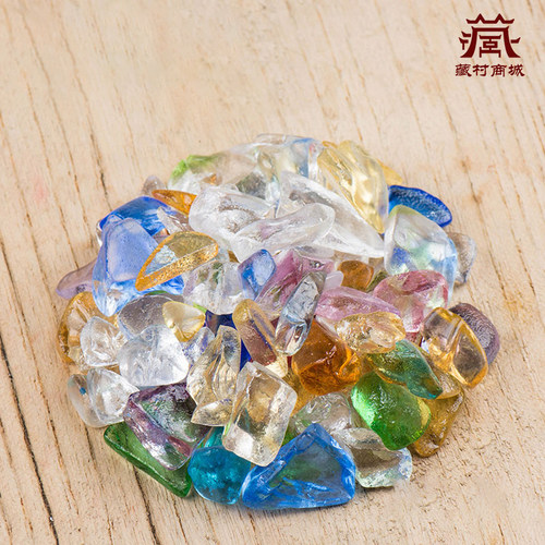 琉璃宝石半透明用品玛瑙石1两