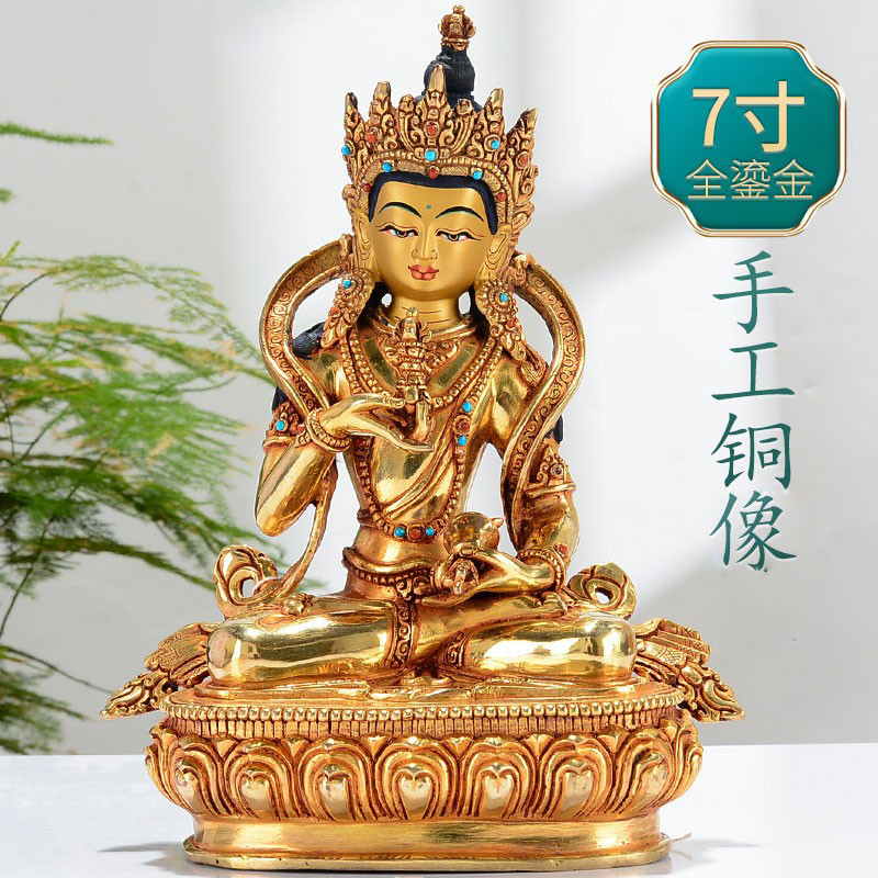 尼泊尔手工铜像摆件居家
