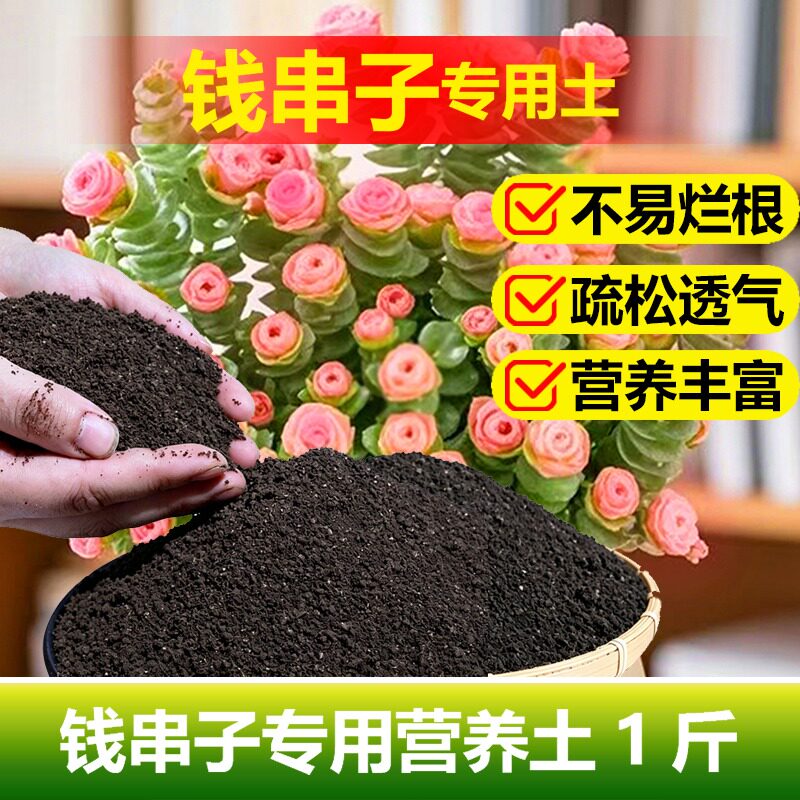 钱串子专用土料盆栽营养土果树促进开花保花结果挫果增产增收家用