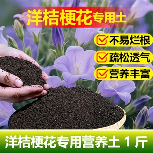 洋桔梗花专用土料花盆栽专用土花苗养护营养土长根开花肥植物家用